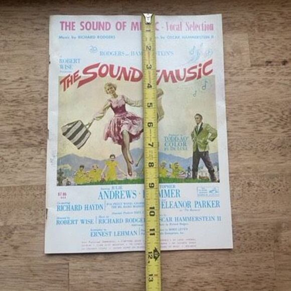 Vintage The Sound of Music Vocal Selection Sheet Music Book Songbook - Picture 9 of 11